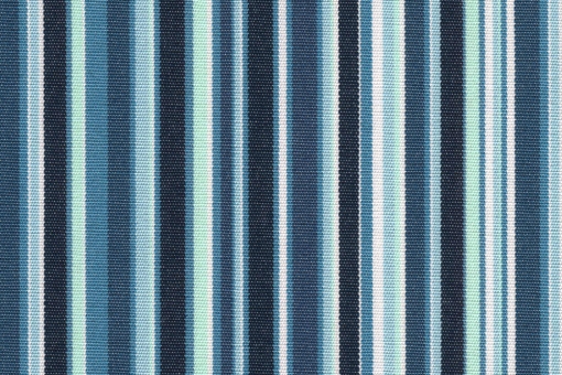 Markise Spain Summer - Streifen fun Blautöne