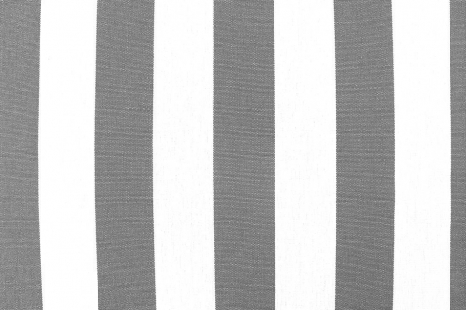 Markisenstoff Spain Summer - 160 cm - Blockstreifen Grau Bockstreifen