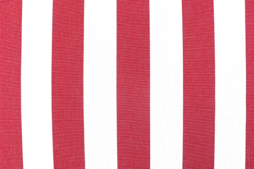 Markisenstoff Spain Summer - 160 cm - Blockstreifen Rot Melange Blockstreifen