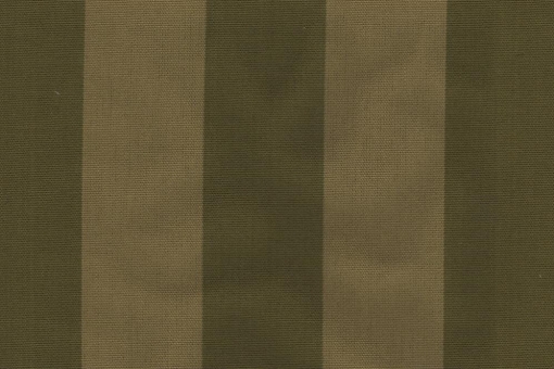 Möbelstoff Außenbereich - Teflonbeschichtung - Blockstreifen Oliv/Sand