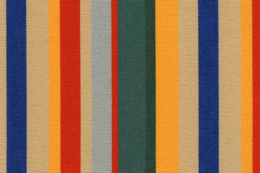 Liegestuhl-Stoff Streifen - gesäumt - 60 cm breit Farbenmix