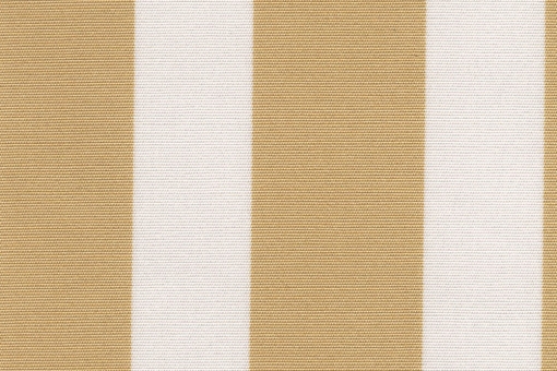 Liegestuhl-Stoff Streifen - gesäumt - 45 cm breit Creme/Beige