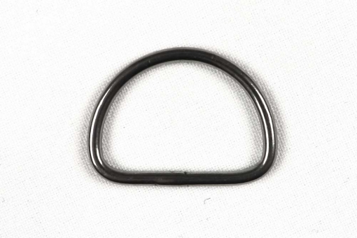 10 Stk. D-Ringe - 2,5 cm Breite - 3 mm Stärke 