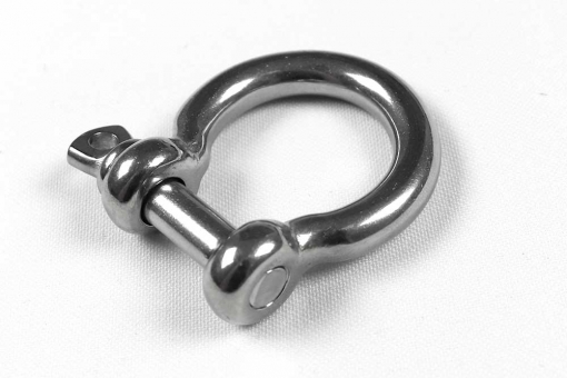 Schäkel - geschwungene Variante - 10 mm 