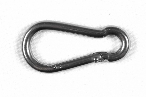 Karabinerhaken - Edelstahl - 50 mm - 2 Stück 
