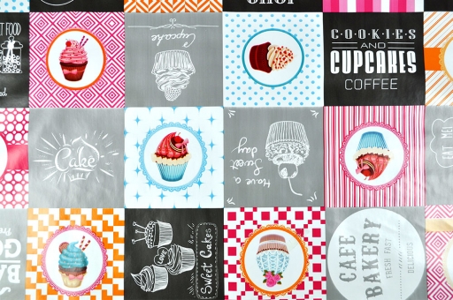 Wachstuchstoff - Sweet Bakehouse 