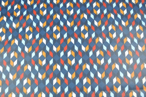 Tischdecken-Stoff - Würfel 