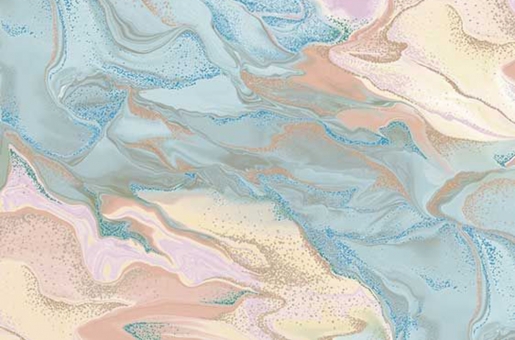 Wachstuchstoff - Pastel Marble 