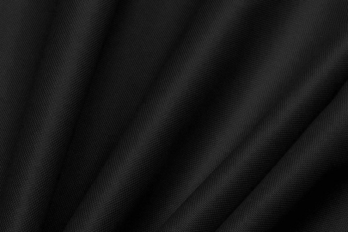 Polyester-Stoff - Bristol - reißfest & winddicht Anthrazit