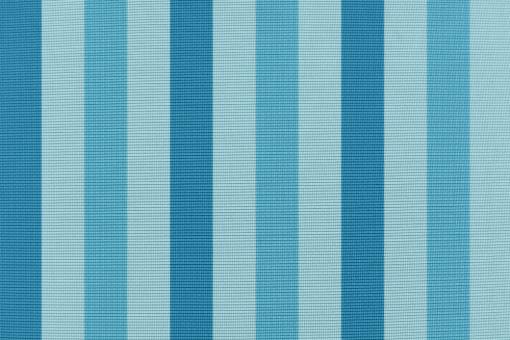 Anti-Moskito-Stoff - Blockstreifen dreifarbig - 6 cm breit Blau/Hellblau