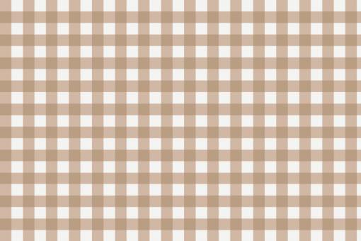 Outdoor Stoff - Teflon - Vichy Karo Weiß/Beige