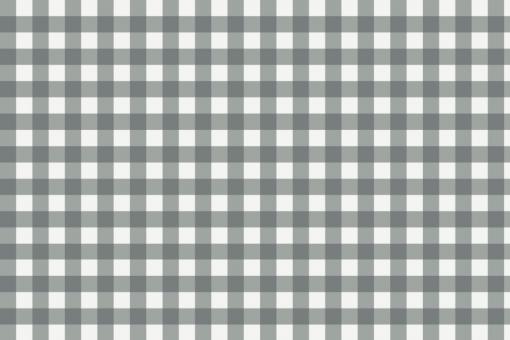 Outdoor Stoff - Teflon - Vichy Karo Weiß/Grau