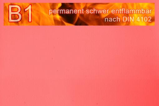 PVC-Markisenstoff exklusiv - B1 permanent schwer entflammbar - Uni Dunkelrosa