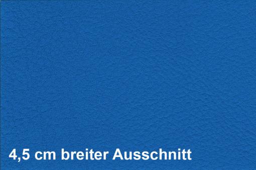 Lederimitat bielastisch - Uni Blau