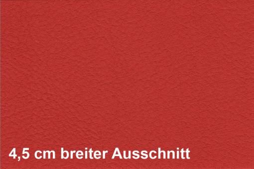 Lederimitat bielastisch - Uni Rot