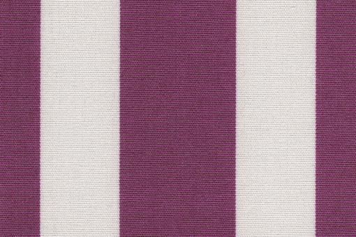 Markise Spain Summer - Streifenvariationen Brombeer/Creme