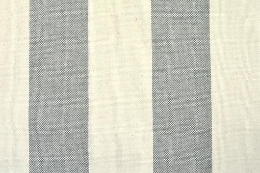 Segeltuch Basic - 280 cm - Blockstreifen - Grau 