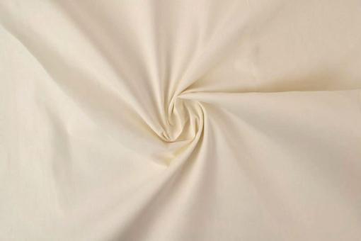 Baumwollstoff - schwer entflammbar B1 - 300 cm Creme