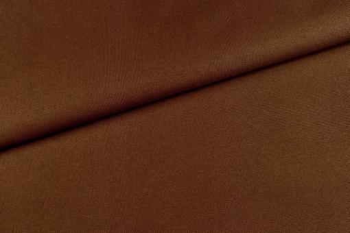 Polyester-Stoff - reißfest und wasserdicht - Uni Kastanienbraun