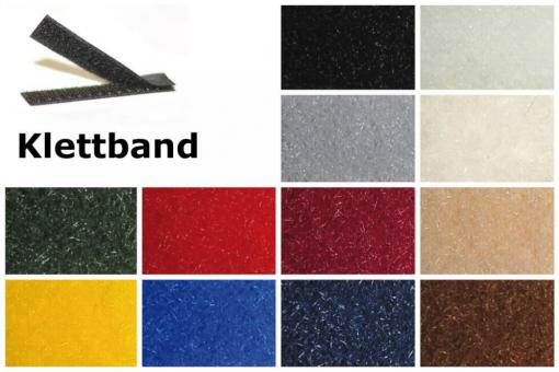 Klettband selbstklebend - 20 mm - 25 m-Rolle 