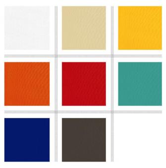 Outdoor-Stoff Garda - uni - 45 cm 