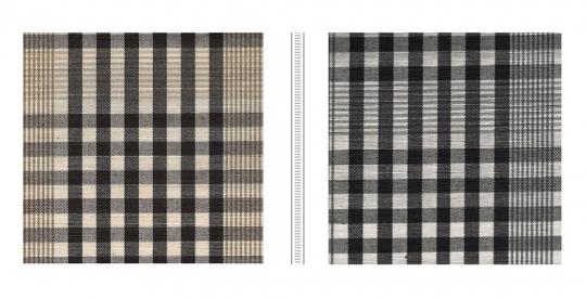 Outdoor-Stoff - Teflonbeschichtung - Glencheck-Karo 