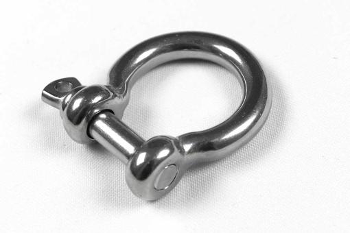 Schäkel - geschwungene Variante - 8 mm 