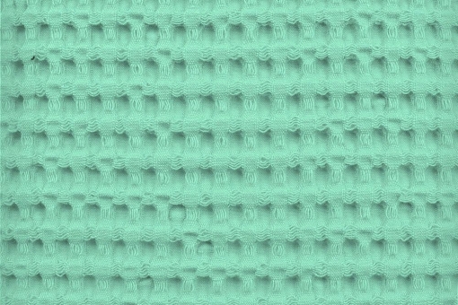 Waffelpiqué-Stoff XXL - Uni Mint