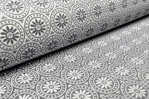 Outdoor-Jacquard - Teflonbeschichtung - Magaly - Grau 