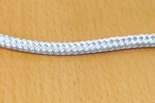 Flecht-Seil - 6 mm - Hellgrau 