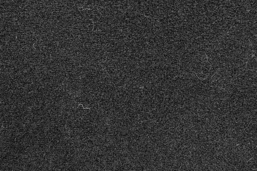 Klett-Velours - B1 - 40 cm - Schwarz 