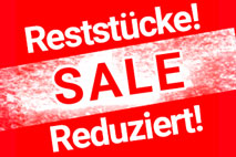Reststücke reduziert