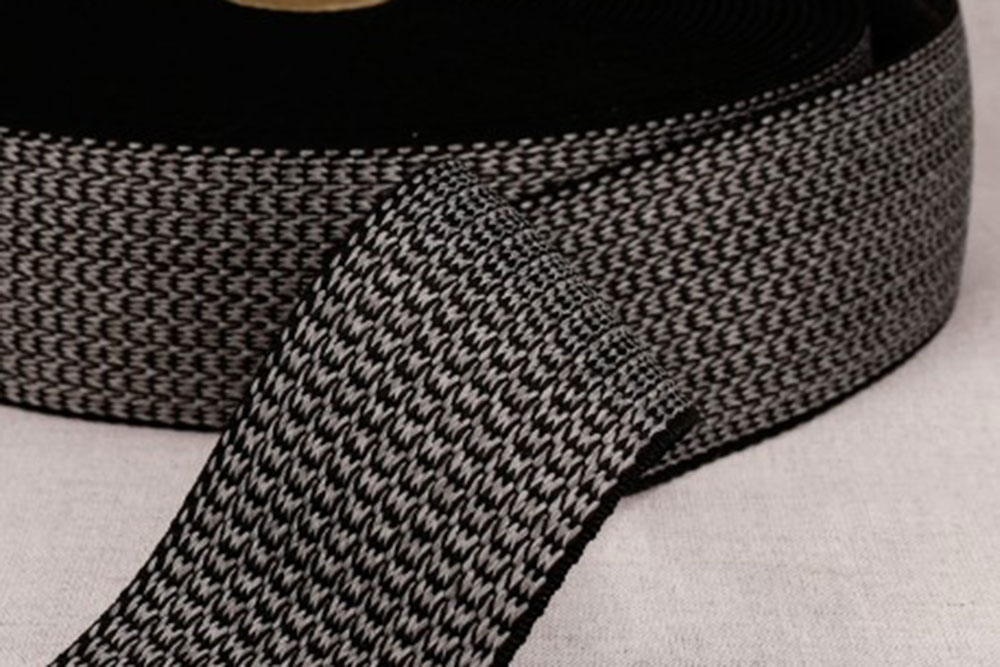Elastisches Outdoor-Gurtband für Möbel - Schwarz 