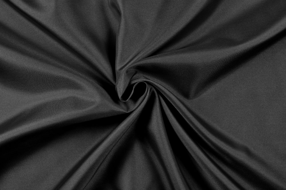 Sonnensegelstoff leicht - 150 cm Schwarz